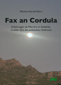 Vorderes Coverbild Fax an Cordula
