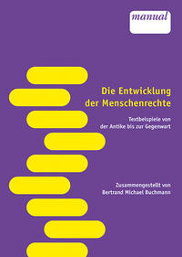 Vorderes Coverbild Die Entwicklung der Menschenrechte