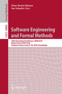 Vorderes Coverbild Software Engineering and Formal Methods