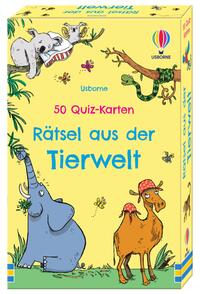 Vorderes Coverbild 50 Quiz-Karten: Rätsel aus der Tierwelt