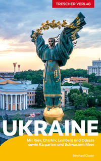 Vorderes Coverbild TRESCHER Reiseführer Ukraine