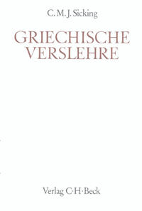 Vorderes Coverbild Griechische Verslehre