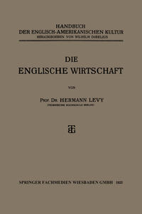 Vorderes Coverbild Die Englische Wirtschaft
