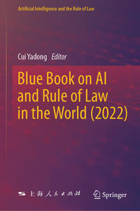 Vorderes Coverbild Blue Book on AI and Rule of Law in the World (2022)