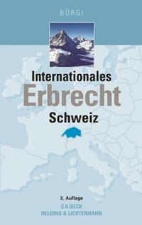 Vorderes Coverbild Internationales Erbrecht Schweiz