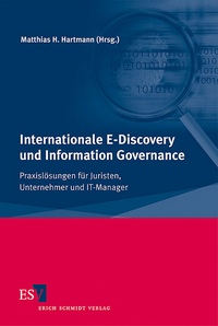 Vorderes Coverbild Internationale E-Discovery und Information Governance