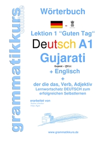 Vorderes Coverbild Wörterbuch Deutsch - Gujarati - Englisch Niveau A1