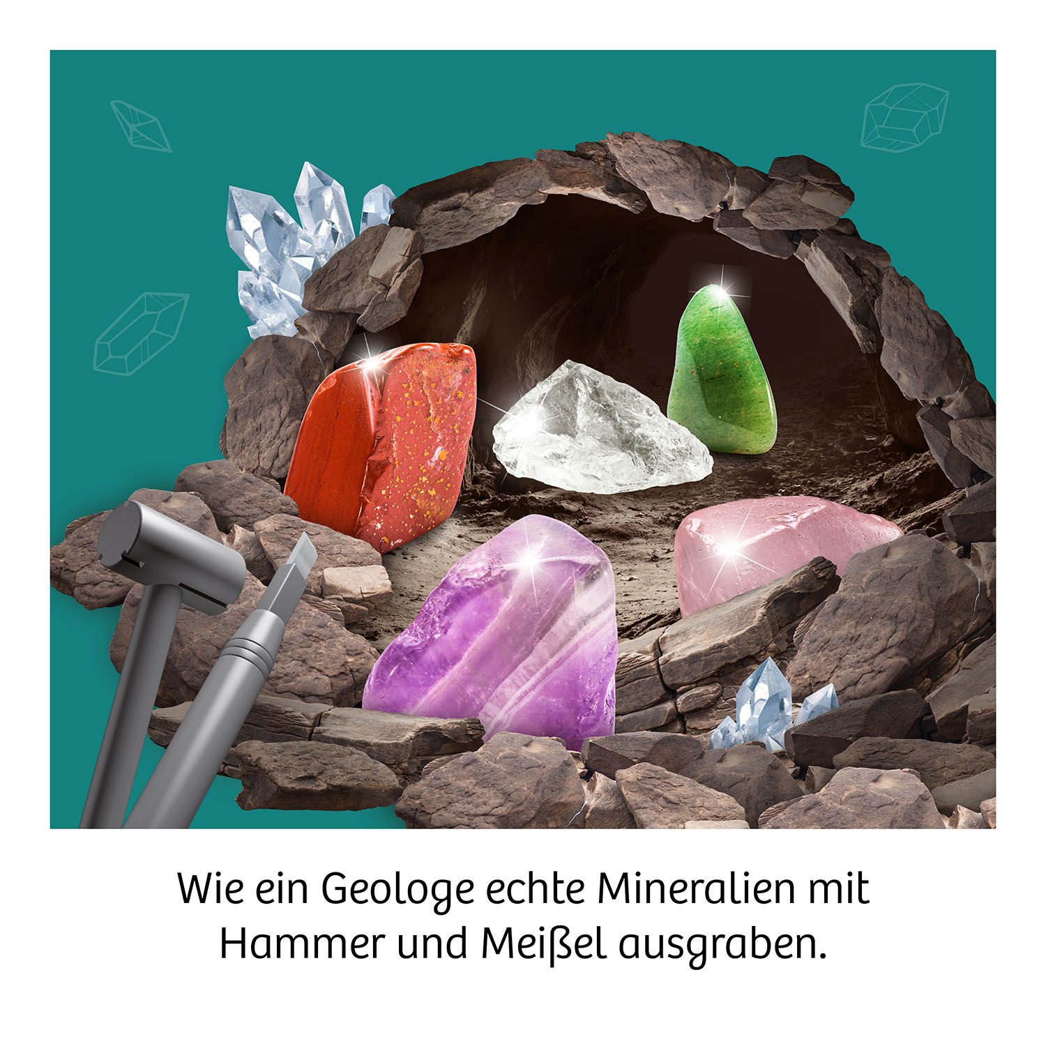 Beispielinhalt (Bild) MBE Dig Out Minerals INT