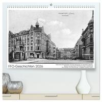 Vorderes Coverbild FFO-Geschichten. Historische Ansichtskarten aus Frankfurt (Oder) (hochwertiger Premium Wandkalender 2026 DIN A2 quer), Kunstdruck in Hochglanz
