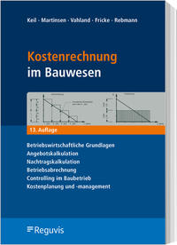 Vorderes Coverbild Kostenrechnung im Bauwesen