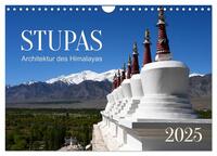 Vorderes Coverbild Stupas – Architektur des Himalayas (Wandkalender 2025 DIN A4 quer), CALVENDO Monatskalender
