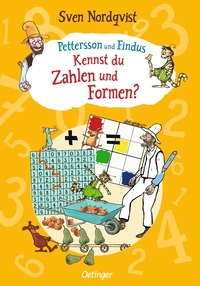 Vorderes Coverbild Pettersson und Findus. Kennst du Zahlen und Formen?