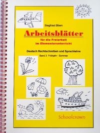Vorderes Coverbild Arbeitsblätter für die Freiarbeit / Frühjahr - Sommer