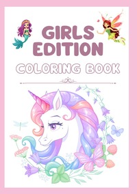 Vorderes Coverbild Girls Edition - Coloring Book