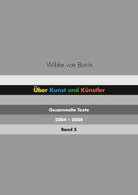 Vorderes Coverbild Über Kunst und Künstler Band 5