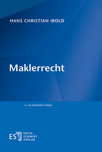 Vorderes Coverbild Maklerrecht