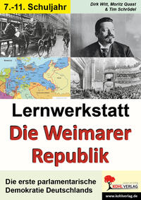Vorderes Coverbild Lernwerkstatt Die Weimarer Republik