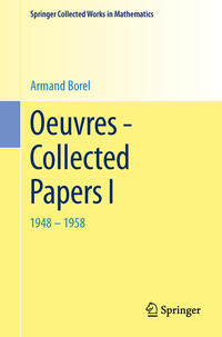 Vorderes Coverbild Oeuvres - Collected Papers I