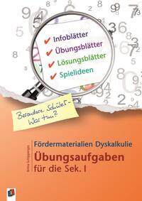 Vorderes Coverbild Fördermaterialien Dyskalkulie