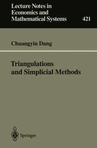 Vorderes Coverbild Triangulations and Simplicial Methods