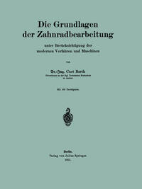 Vorderes Coverbild Die Grundlagen der Zahnradbearbeitung