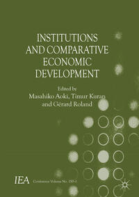 Vorderes Coverbild Institutions and Comparative Economic Development