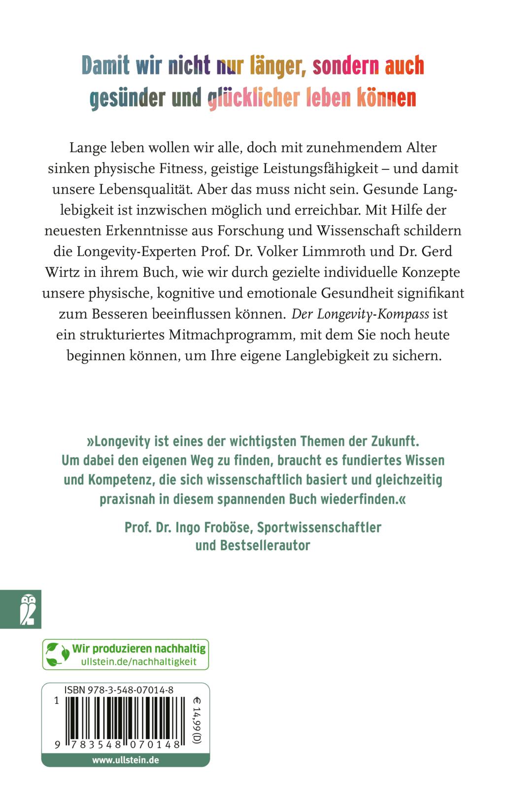 Rückseitencover Der Longevity-Kompass