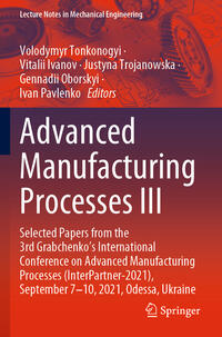 Vorderes Coverbild Advanced Manufacturing Processes III