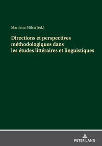 Vorderes Coverbild Directions et perspectives méthodologiques dans les études littéraires et linguistiques