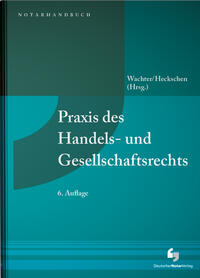 Vorderes Coverbild Praxis des Handels- und Gesellschaftsrechts