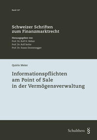Vorderes Coverbild Informationspflichten am Point of Sale in der Vermögensverwaltung