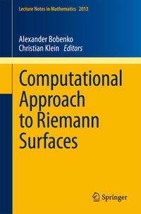 Vorderes Coverbild Computational Approach to Riemann Surfaces