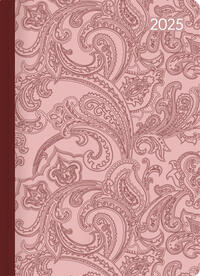 Vorderes Coverbild Alpha Edition - Mini-Buchkalender Style Paisley 2025 Taschenkalender, 10,7x15,2cm, Kalender mit 352 Seiten, Mondphasen, viel Platz für Notizen und internationales Kalendarium