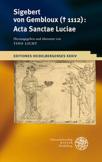 Vorderes Coverbild Sigebert von Gembloux († 1112): Acta Sanctae Luciae
