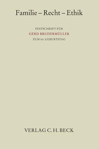 Vorderes Coverbild Familie - Recht - Ethik