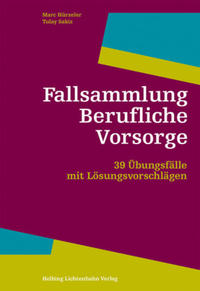 Vorderes Coverbild Fallsammlung Berufliche Vorsorge