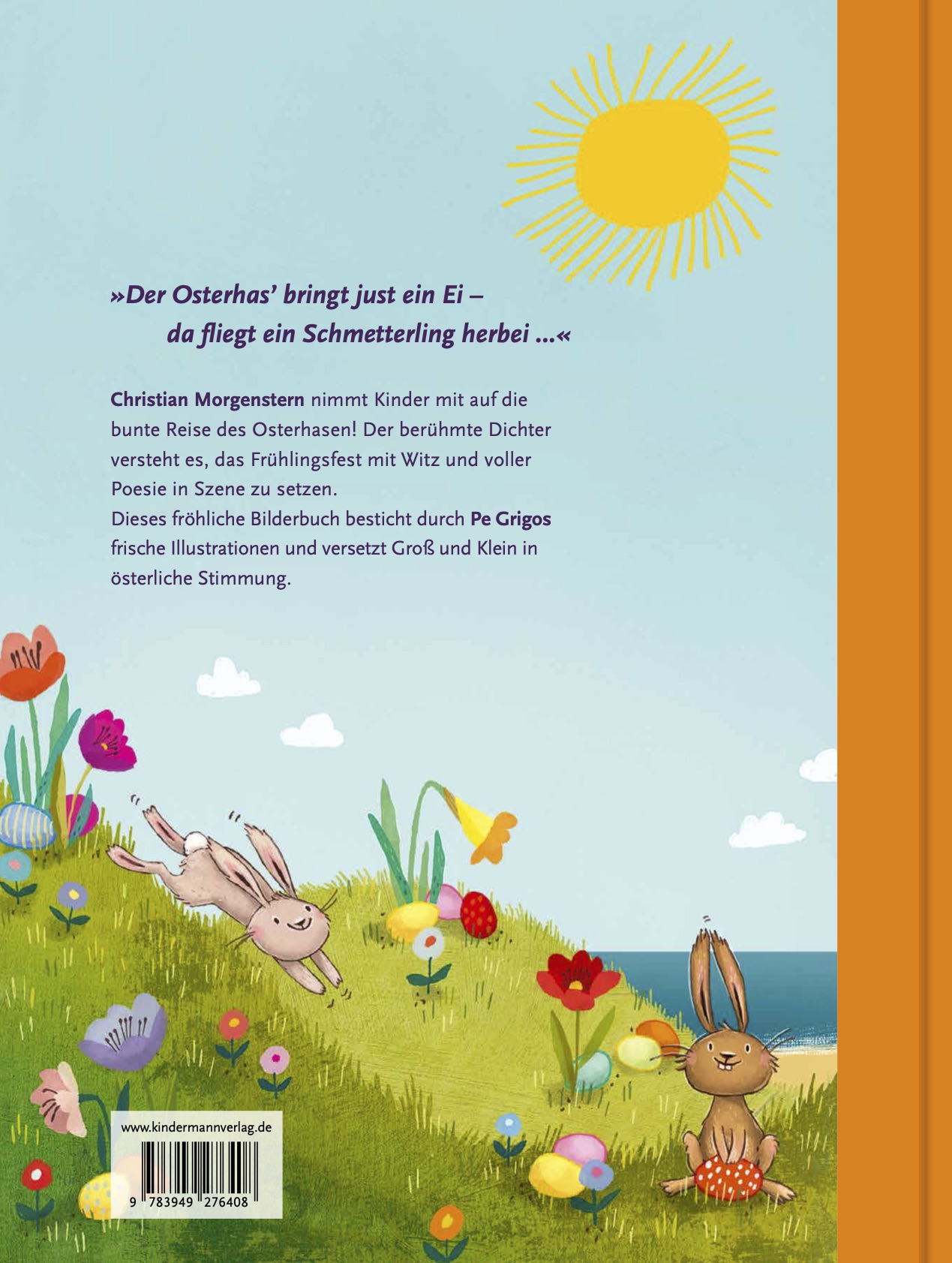 Rückseitencover Ostergedicht