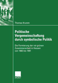 Vorderes Coverbild Politische Vergemeinschaftung durch symbolische Politik