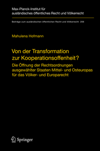 Vorderes Coverbild Von der Transformation zur Kooperationsoffenheit?
