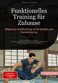 Vorderes Coverbild Funktionelles Training für Zuhause: Effektives Krafttraining ohne Geräte und Hanteltraining