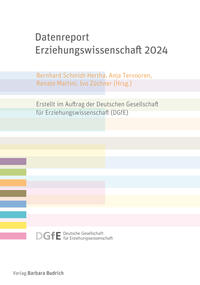 Vorderes Coverbild Datenreport Erziehungswissenschaft 2024