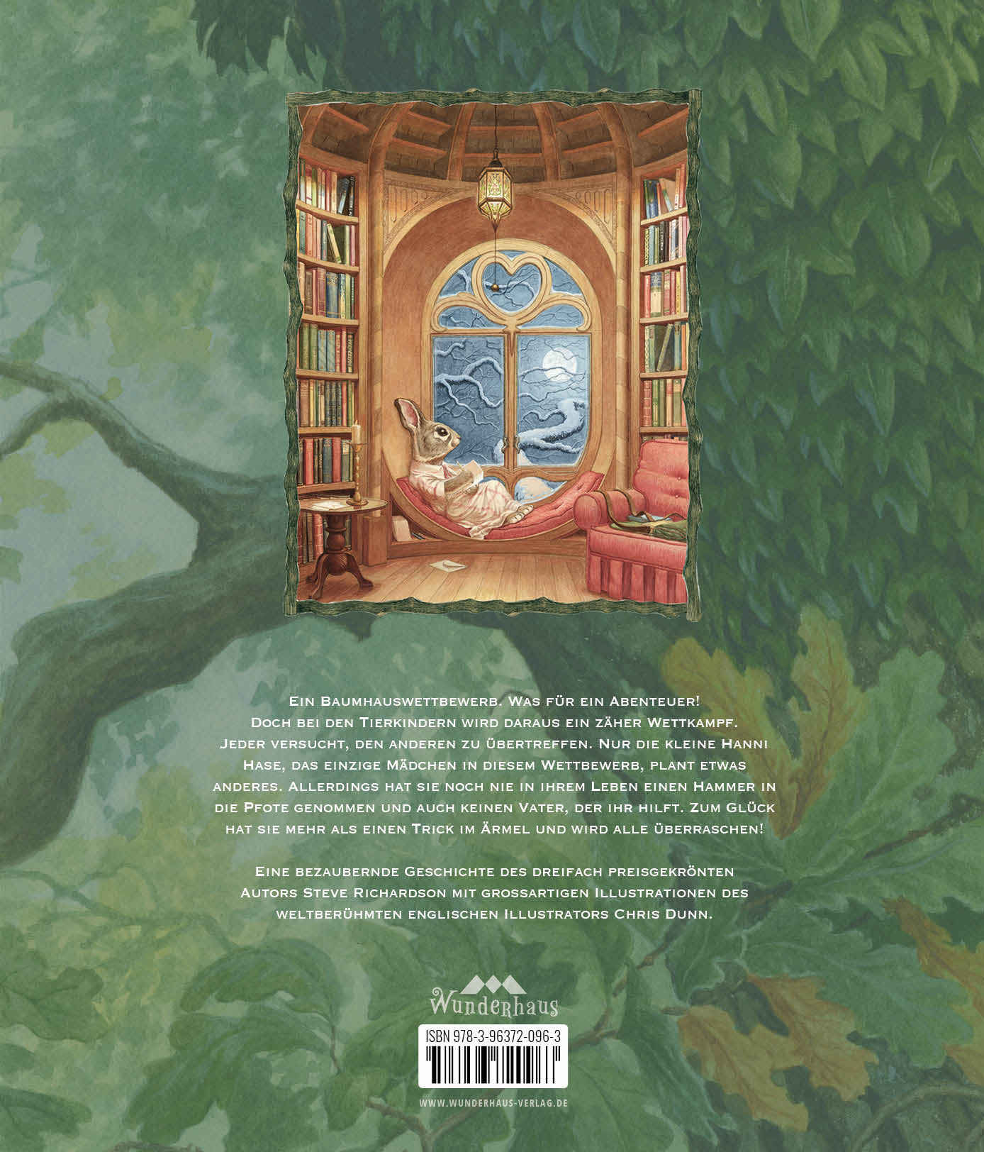 Rückseitencover Hanni Hases Baumhaus