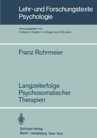 Vorderes Coverbild Langzeiterfolge Psychosomatischer Therapien