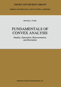 Vorderes Coverbild Fundamentals of Convex Analysis