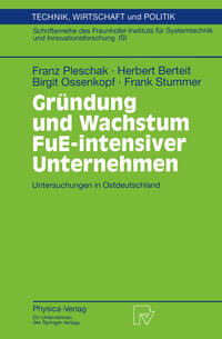 Vorderes Coverbild Gründung und Wachstum FuE-intensiver Unternehmen