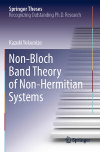 Vorderes Coverbild Non-Bloch Band Theory of Non-Hermitian Systems