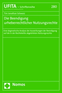 Vorderes Coverbild Die Beendigung urheberrechtlicher Nutzungsrechte