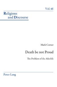 Vorderes Coverbild Death be not Proud