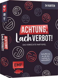 Vorderes Coverbild Kartenspiel: LOL – Achtung Lachverbot! Das verrückte Partyspiel