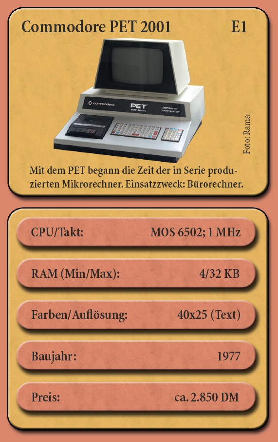 Beispielinhalt (Bild) Quartett Classic Machines Vol. 1.1 und 2 Bundle